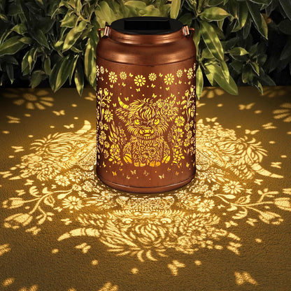 Solar Lanterns Outdoor Waterproof Hummingbird Garden Decor Gifts for Women Mom Grandma Hanging Solar Lights Metal Solar Decoration Outside for Yard, Patio, Backyard, Porch